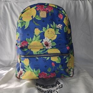 MCM Paradiso Floral Backpack 2014